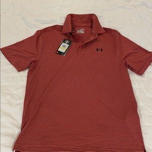 Men’s under armour heat gear polo M